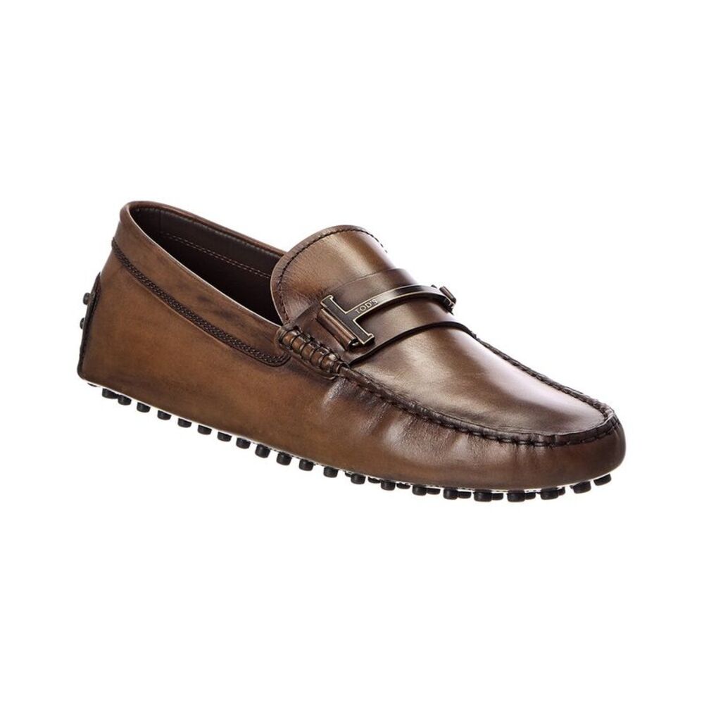 Tod’S Leather Loafer, Brown
